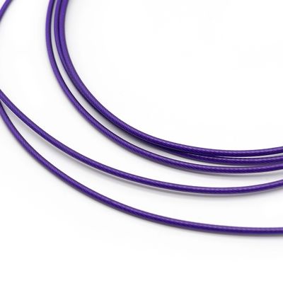Un bon prix. Acier inoxydable 316 Construction 7x7 7x19 7/64 câble en PVC pour matériaux de construction en ligne