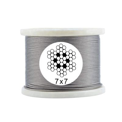 Un bon prix. Corde en acier galvanisé de 16 mm de diamètre, de résistance à la traction et autres tolérances de 1770 MPa en ligne