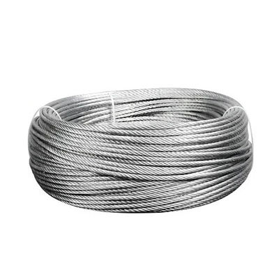 Un bon prix. 18X7 Iws 19X7 câble galvanisé non rotatif en acier inoxydable 304 316 huile jaune huile noire en ligne