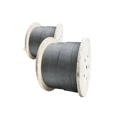 Un bon prix. 7X19 câble d'avion galvanisé câble en acier flexible OEM acceptable avec la norme AiSi en ligne