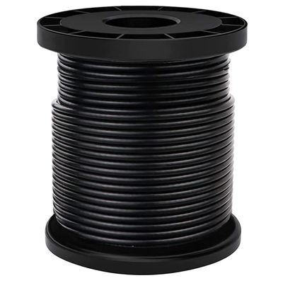 Un bon prix. Si Contenu 0,1% Cordon en acier inoxydable revêtu de nylon 1x19 pour les applications lourdes en ligne