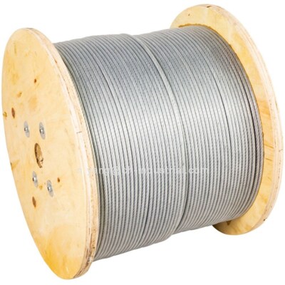 Un bon prix. Cable d'aéronef 7x19 avec une tolérance de ± 1% en ligne