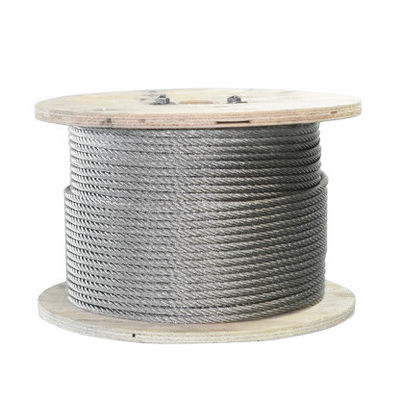Un bon prix. 8X19s Ascenseur utilisé câble galvanisé en acier inoxydable adapté à d'autres traitements en ligne
