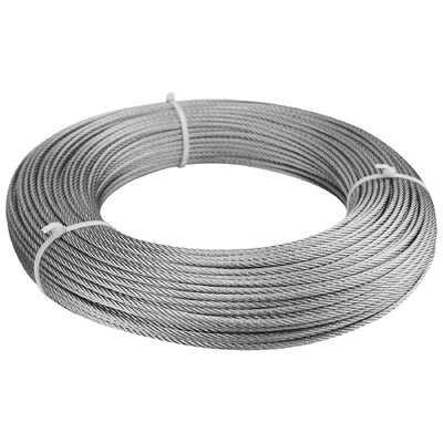 Un bon prix. 7X7 Construction AISI304 AISI316 câble de câble en acier inoxydable câble d'avion avec diamètre personnalisable en ligne