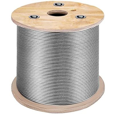 Un bon prix. Câble métallique en acier 3/16