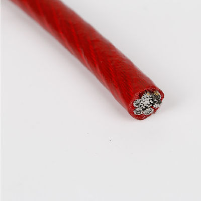 Un bon prix. 7x7 / 7x19 câble en acier galvanisé câble en acier revêtu en PVC câble en acier câble en acier mesure de 5/32 pouces à 7/16 pouces pour les conditions difficiles en ligne