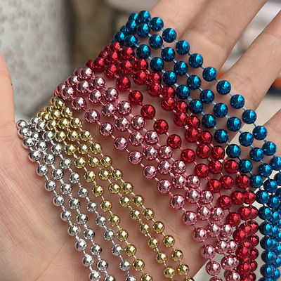 Rideaux à rouleaux manuels de haute qualité chaîne de boules en plastique verrouillage transparent