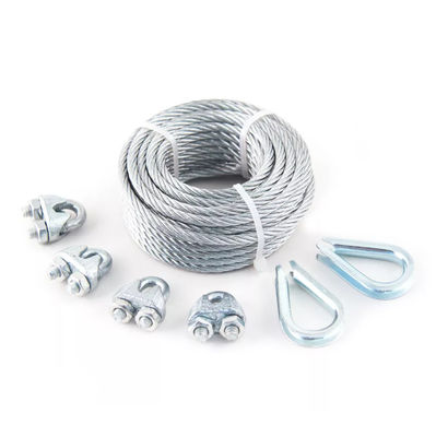 Un bon prix. Type 316 de câble SS en acier inoxydable système de matériel de garde-corps 1/8 pouce câble en acier câble T316 7x7 câble en ligne