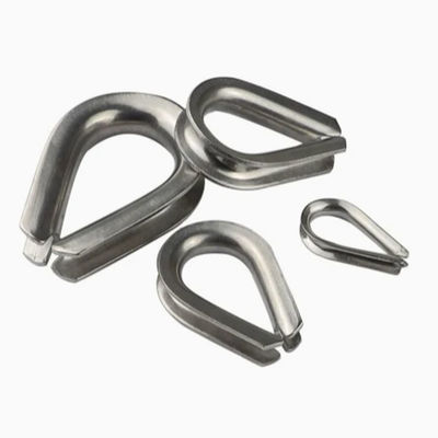 Un bon prix. Cosse-cœur européenne pour câble métallique avec fixation du fabricant en acier inoxydable en ligne