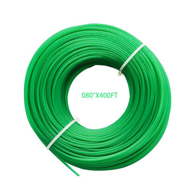 Un bon prix. Fil de coupe vert en bobine ronde de 0,75 pouce x 470 pieds pour débroussailleuse en ligne