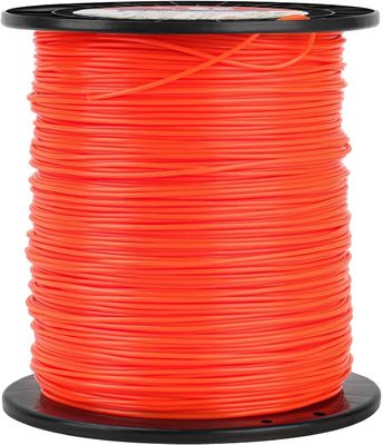 Un bon prix. 1.8mm 2,5mm 2,7mm 3,0mm 3,5mm ligne de nylon de découpage ronde ligne de coupe de pinceau carré 2kg bobine en ligne