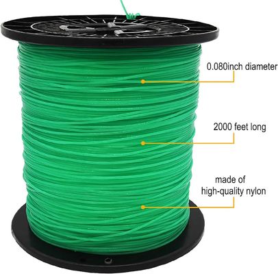 Un bon prix. 1.3mm-4.0mm Ronde 5lb ligne de découpage de bobine pour découpage de cordes en ligne