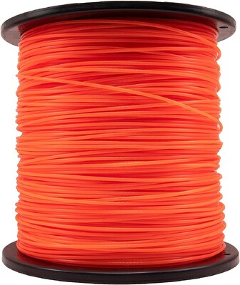 Un bon prix. Cordon de débroussailleuse en nylon de qualité professionnelle de 2,4 mm de diamètre et 3,3 m de long pour un désherbage efficace en ligne