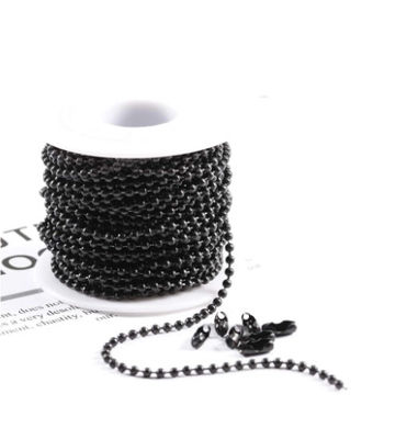Un bon prix. Chaîne à rouleaux en acier inoxydable pré-coupée de 2,4 mm Chaîne à billes pour dogtag Taille personnalisée en ligne