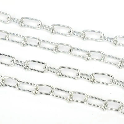 Un bon prix. Chaîne à maillons courts en acier inoxydable à usage lourd, résistante à la chaleur et à la corrosion pour la décoration et la fonction de chaîne de traction en ligne