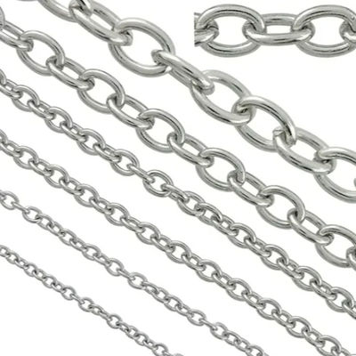 Un bon prix. Chaîne à maillons courts en acier inoxydable 304 poli standard, bien coupée avec technologie d'étalonnage et standard en ligne