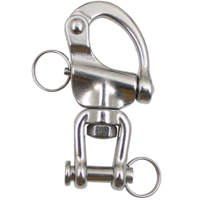 Un bon prix. Manille à largage rapide en acier inoxydable 12-22mm en forme de D en ligne