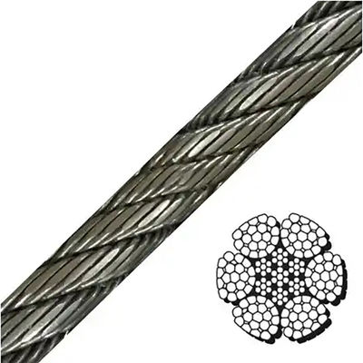 Un bon prix. 35*k7 32mm High Strength Galvanized Steel Wire Rope for Oil & Gas Hoist and Crane Applications en ligne