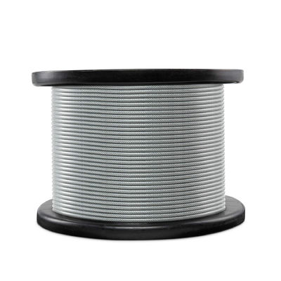 Un bon prix. Câble métallique galvanisé 7x7 de diamètre 3/32