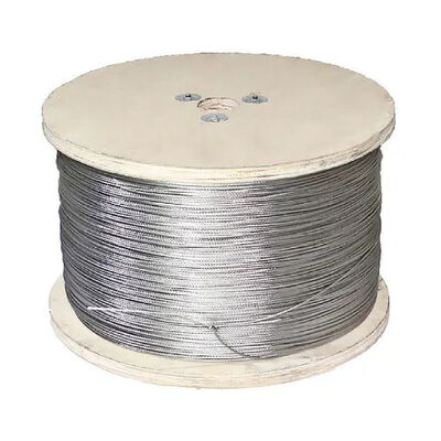 Un bon prix. Corde en acier inoxydable de haute résistance 7x19 adaptée aux environnements industriels à haute température et à haute corrosion en ligne