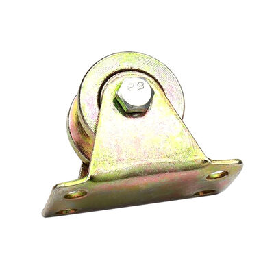 Un bon prix. Les rouleaux de porte coulissante à rouleaux U à rainures en ligne