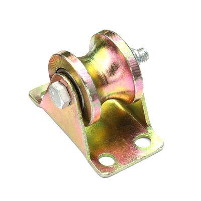 Un bon prix. Roue à roulettes rigide lourde avec rouleau de piste à rainure U en ligne