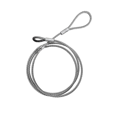 Suspension en acier inoxydable Sling de câble de levage pour objets suspendus à haute résistance