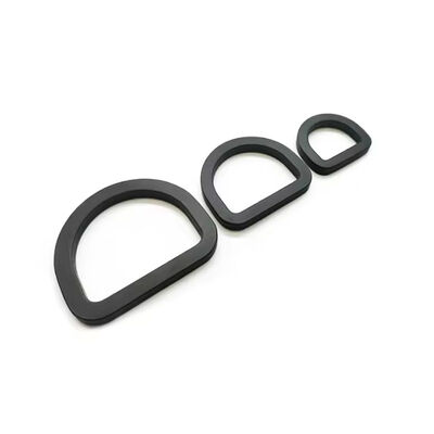 Un bon prix. Rings en aluminium à boucle D pour sac à main Rings plats en D pour bandes et sangles en ligne