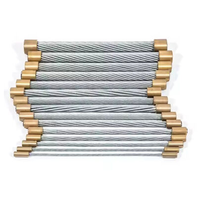 Un bon prix. AISI 7/32 SWG 7/1.83 mm en acier au carbone galvanisé en fil de fer à chaîne avec service de flexion en ligne