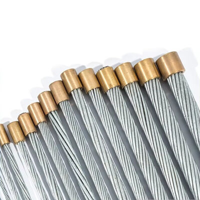 Un bon prix. Prix d'usine 1X37 1X7 1X19 Galvanisés en acier au carbone en ligne