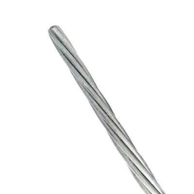 Un bon prix. Prix compétitif direct usine, livraison rapide, fil d'acier galvanisé ASTM A475 Classe A/B pour construction en ligne