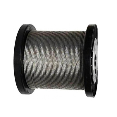 Un bon prix. 6x25Fi+IWRC 6x25Fi+FC 6x25Fi+WSC câble lubrifié en acier galvanisé de haute qualité en ligne