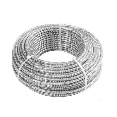 Un bon prix. Câble en acier revêtu de PVC 7x7 âmes toronnées Système de câble idéal pour mains courantes d'escalier, balustres, clôtures de porche, terrasses en ligne