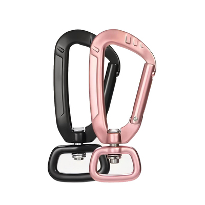 Un bon prix. Carabiner en aluminium pivotant extérieur crochet 4kN Carabiner pour laisse de chien en ligne