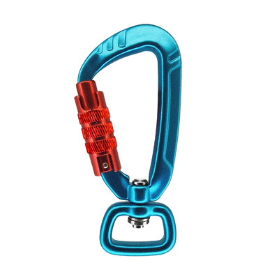 Un bon prix. Fermeture du pinceau avec anneau pivotant Carabiner fixer le pinceau verrouillage automatique 4kN Swivel Snap Hook en ligne