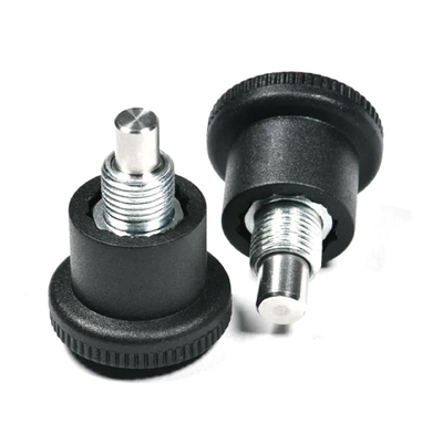 Un bon prix. Plonger à vis à bouton de traction en acier inoxydable noir en ligne