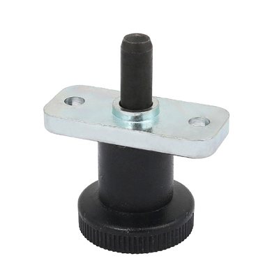Un bon prix. Piston d'indexation à tête d'épingle en acier inoxydable à bouton de traction avec plaque à brides en acier en ligne