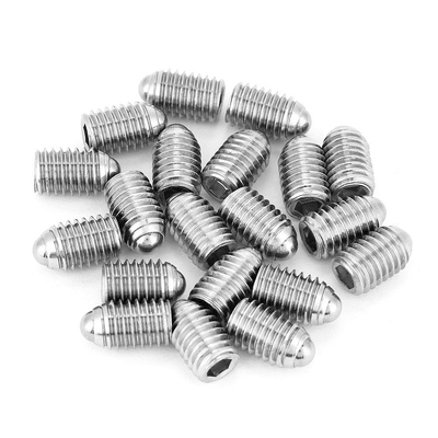 Un bon prix. 304 en acier inoxydable Hex Socket Spring Ball Point Grub vis pour les machines industrielles en ligne