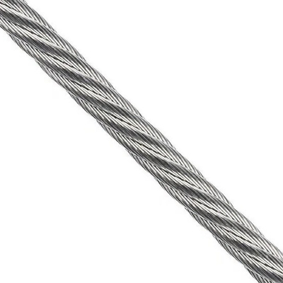 Un bon prix. Câble en acier inoxydable 304 316 7X19 Diamètre 8mm SS316 Câble en acier inoxydable 7X19 en ligne