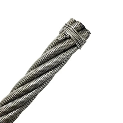 Un bon prix. Câble d'ascenseur en acier galvanisé 6x19M-IWRC/FC/WSC pour levage et traction, brillant ou galvanisé en ligne