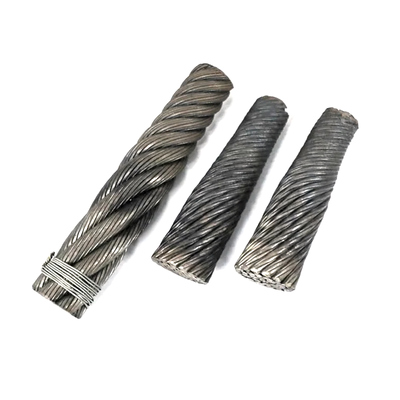 Un bon prix. Cœur en acier résistant à la traction 6x41WS-IWRC/FC/WSC câble en acier galvanisé en ligne