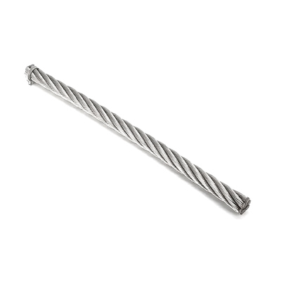 Un bon prix. Câble en acier galvanisé 7x37 de haute qualité, trempé à chaud/galvanisé électriquement pour grue/télésiège en ligne