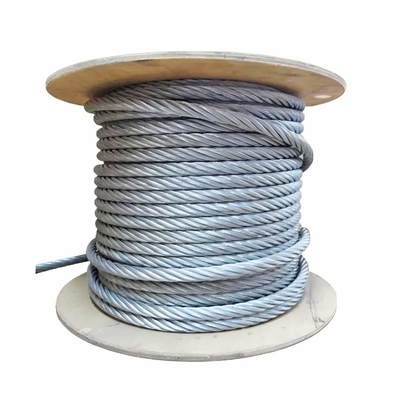 Un bon prix. 8xK36WS+IWRC 38mm 40mm Corde en acier galvanisé à haute résistance Corde en acier pour machines lourdes en ligne