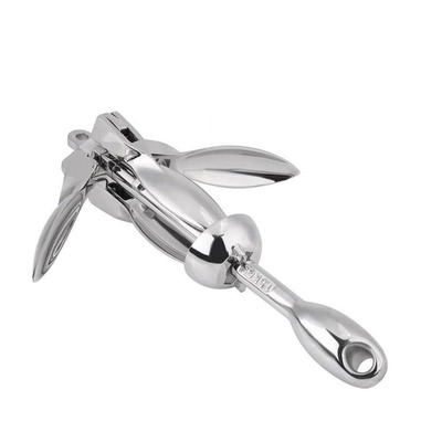 Un bon prix. Honghao HH-3325 Ancrage pliant en acier inoxydable 304/316 Surface poli Boat Yacht Pontoon Hardware Accessoires < 1000KG en ligne