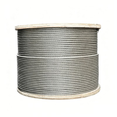 Un bon prix. Bon prix 6X19s + FC câble en acier inoxydable 12mm AiSi Standard Bending Traité pour le câble de fil d'ascenseur en ligne