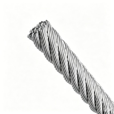 Un bon prix. Câble en acier inoxydable 3/16 pouces, 500 pieds, 7x19 brins, câble métallique pour système de câbles de pont en ligne