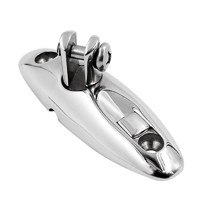 Un bon prix. En acier inoxydable de qualité marine, charnière haute de bateau à libération rapide, charnière à 360 degrés, plateau pivotant, charnière de montage latéral en ligne