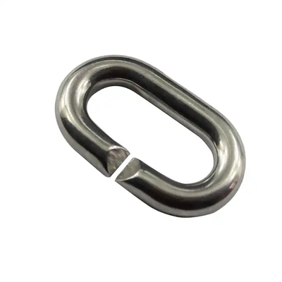 Un bon prix. Chaîne de connexion en acier inoxydable de type C, boucle à maillons rapides, chaîne en anneau C, matériel maritime en ligne