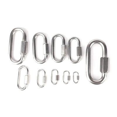 Un bon prix. L'acier inoxydable 304 Standard Quick Links Marine Safety Chain de vis de connexion rapide Hardware en ligne
