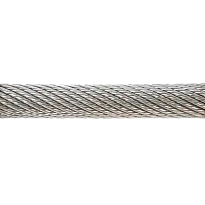 Un bon prix. Câble métallique en acier galvanisé 35WxK7, prix d'usine, pour machines de levage de grue en ligne